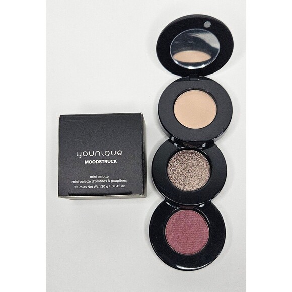 Younique Moodstruck Mini Palette Sociable 3 Eyeshadows New - Picture 1 of 4